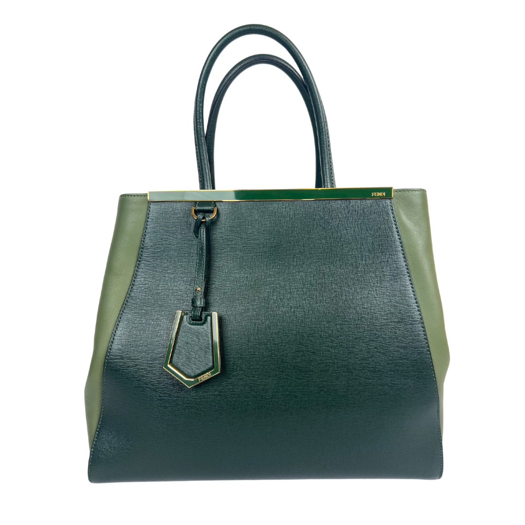 Borsa fendi verde best sale