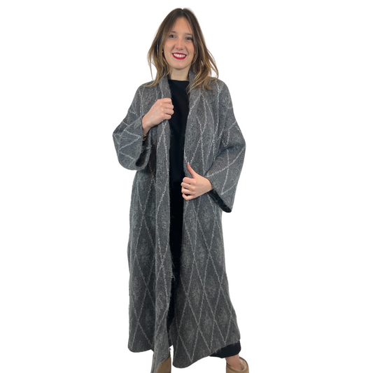 PANICALE Cappotto lungo grigio