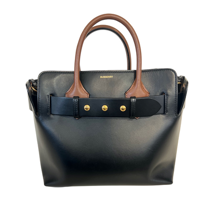 BURBERRY Borsa in pelle nera